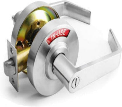 Privacy Indicator Lock - Satin Chrome