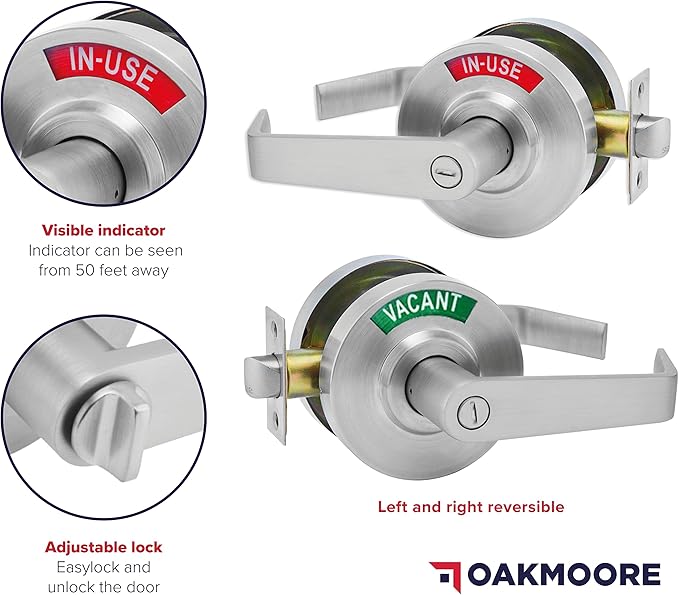 Commercial Door Handle - Vacant Occupied