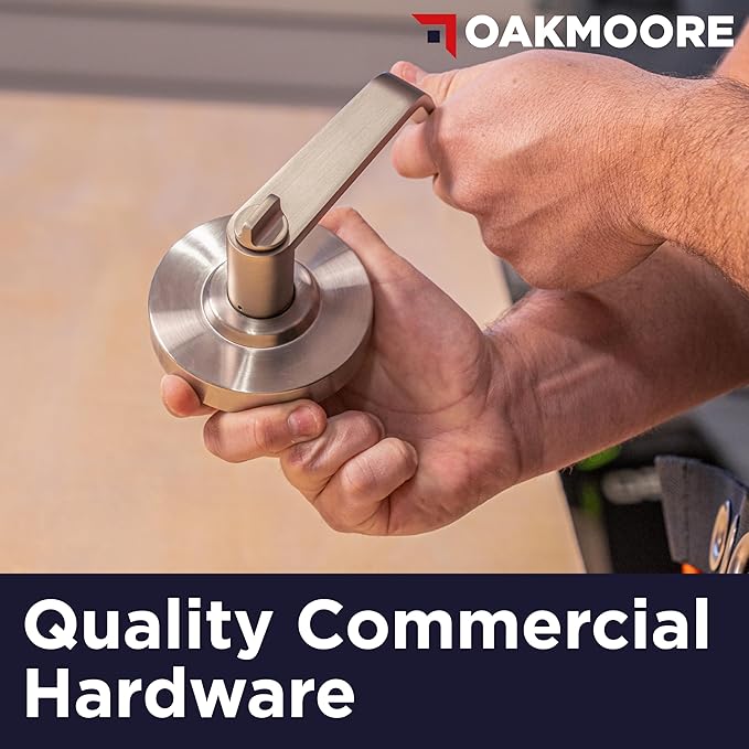 Commercial Bathroom Door Handle with Indicator Lock